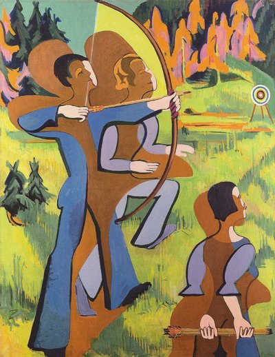Archers - Ernst Ludwig Kirchner